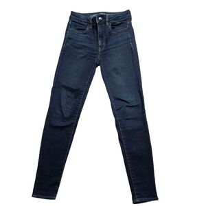 American Eagle Outfitters High-Rise Jegging Super Super Stretch Jeans 00 Short